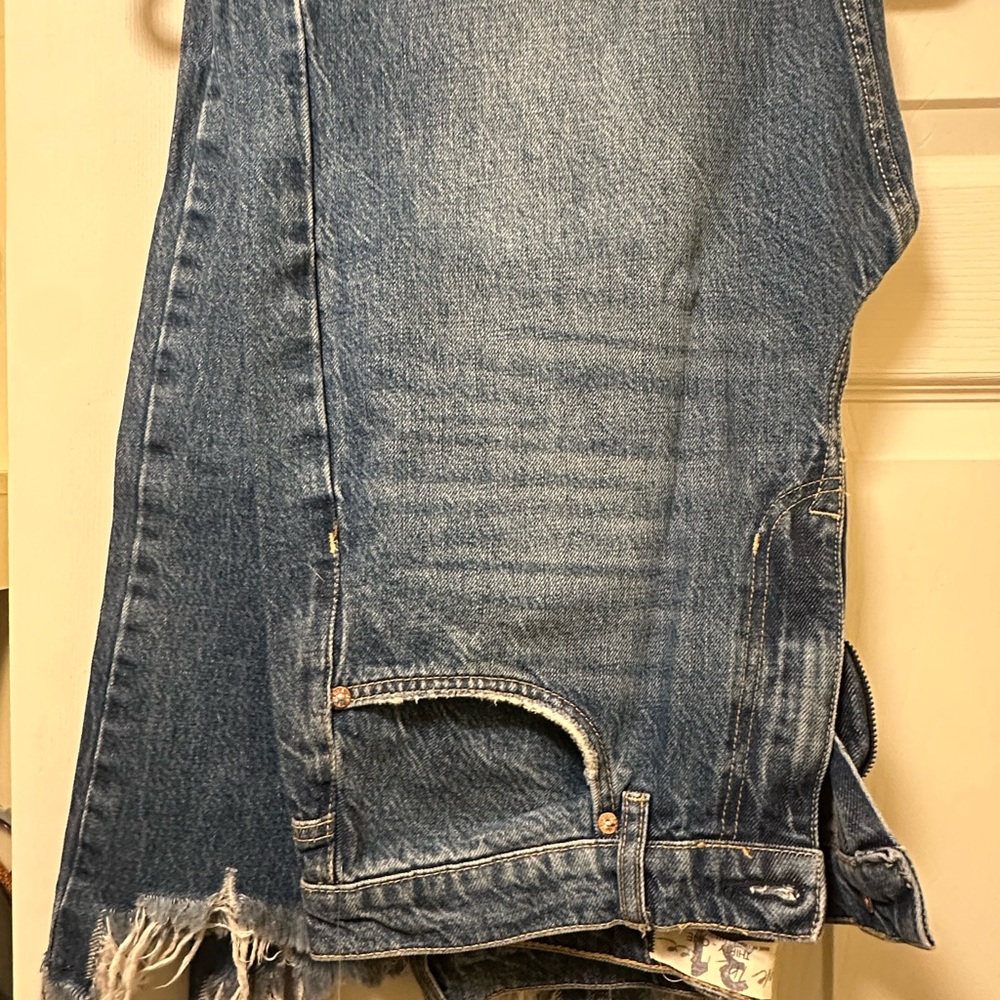 Free People Blue Flare Jeans